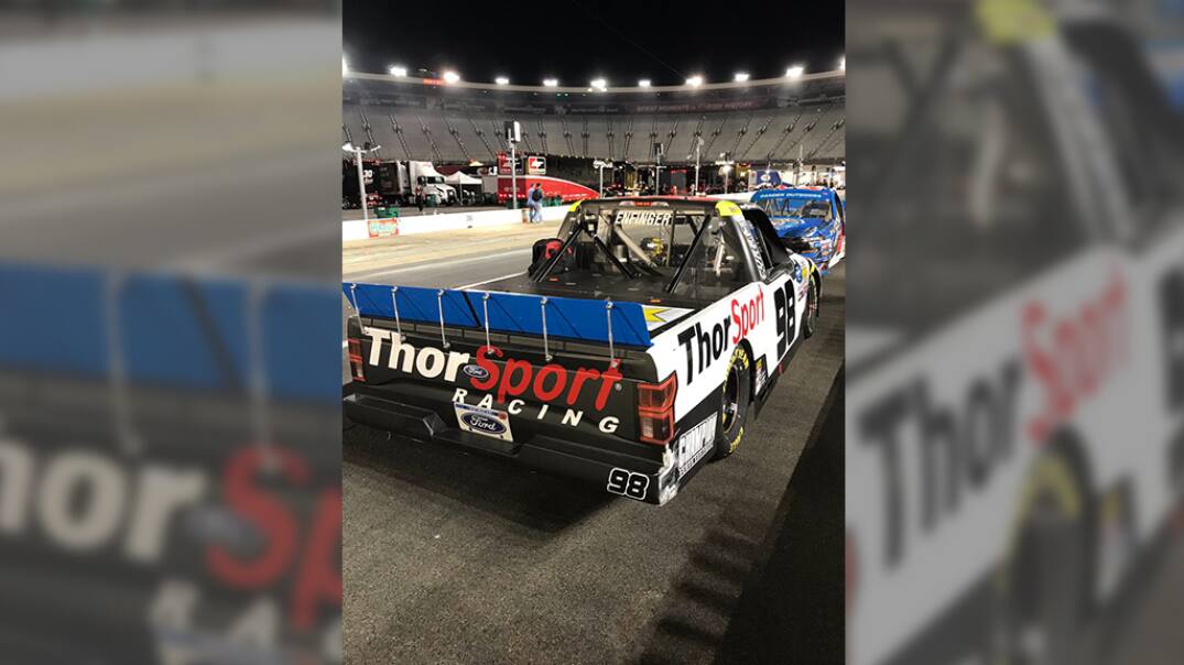 Matt Crafton (seventh) and Ben Rhodes (eighth) gave Ford three drivers in the top 10. Matt Crafton (seventh) and Ben Rhodes (eighth) gave Ford three drivers in the top 10.
